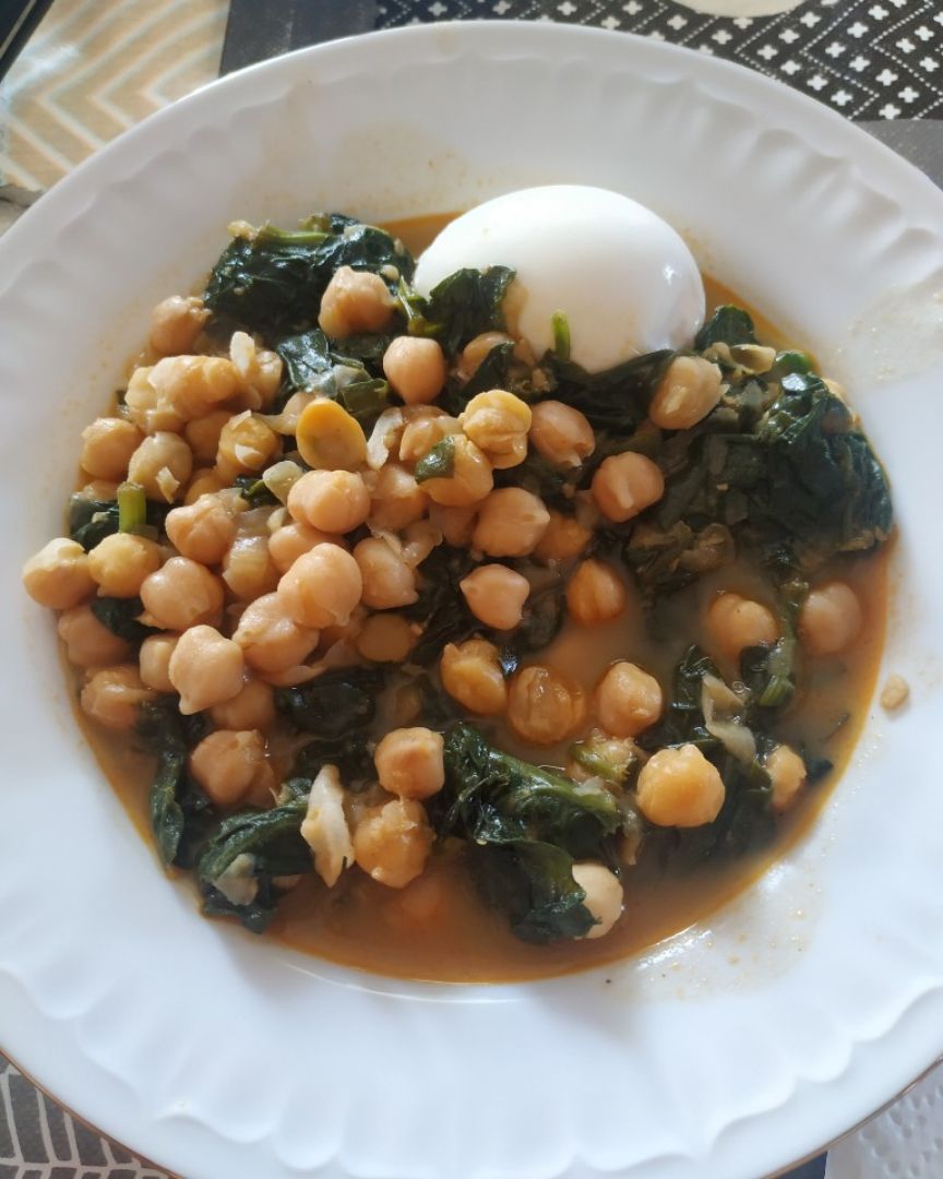 Garbanzos con espinacas 馃挭馃い Garbanzos con espinacas 馃挭馃い