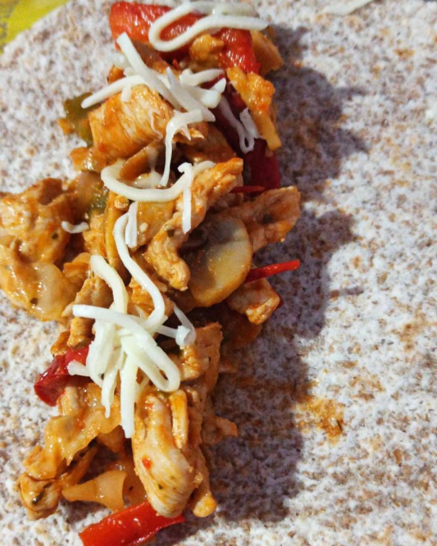 Fajitas de pollo Fajitas de pollo