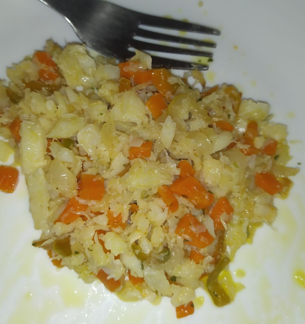 Bacalao desmigao Bacalao desmigao
