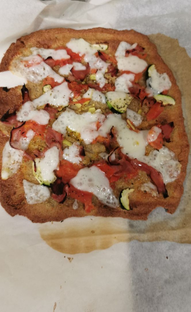 Pizza saludable Pizza saludable