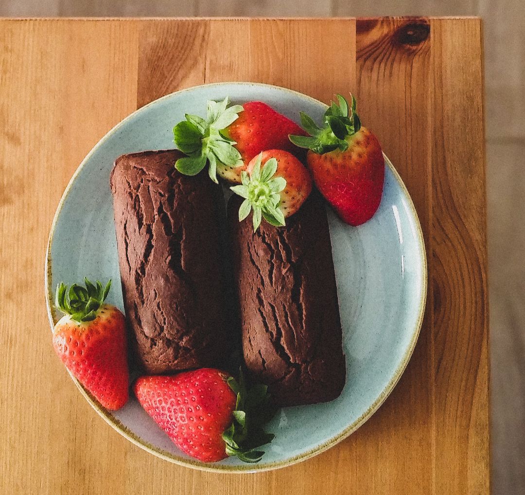 Plumcake chocolate y plátano Plumcake chocolate y plátano