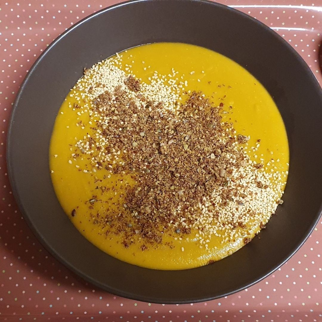 Crema de calabaza vegana Crema de calabaza vegana
