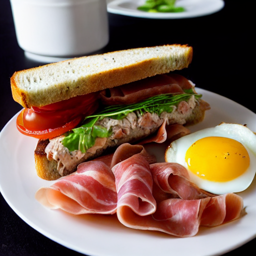 Sándwich de ensaladilla Waldorf