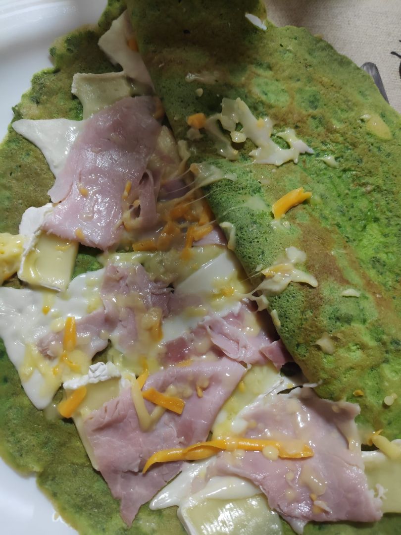 Crepes de espinacas Crepes de espinacas