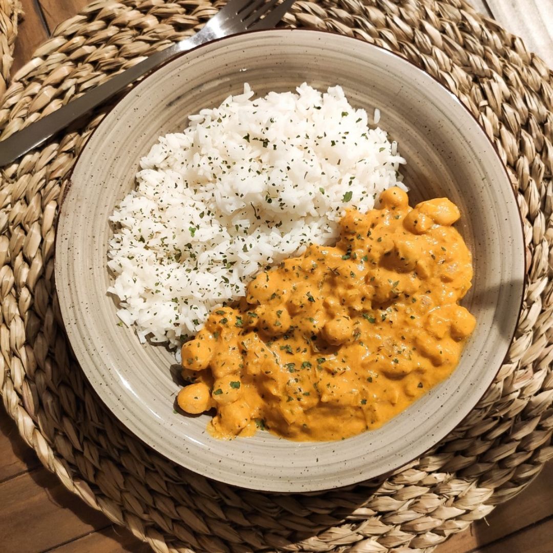 Curry de garbanzos Curry de garbanzos