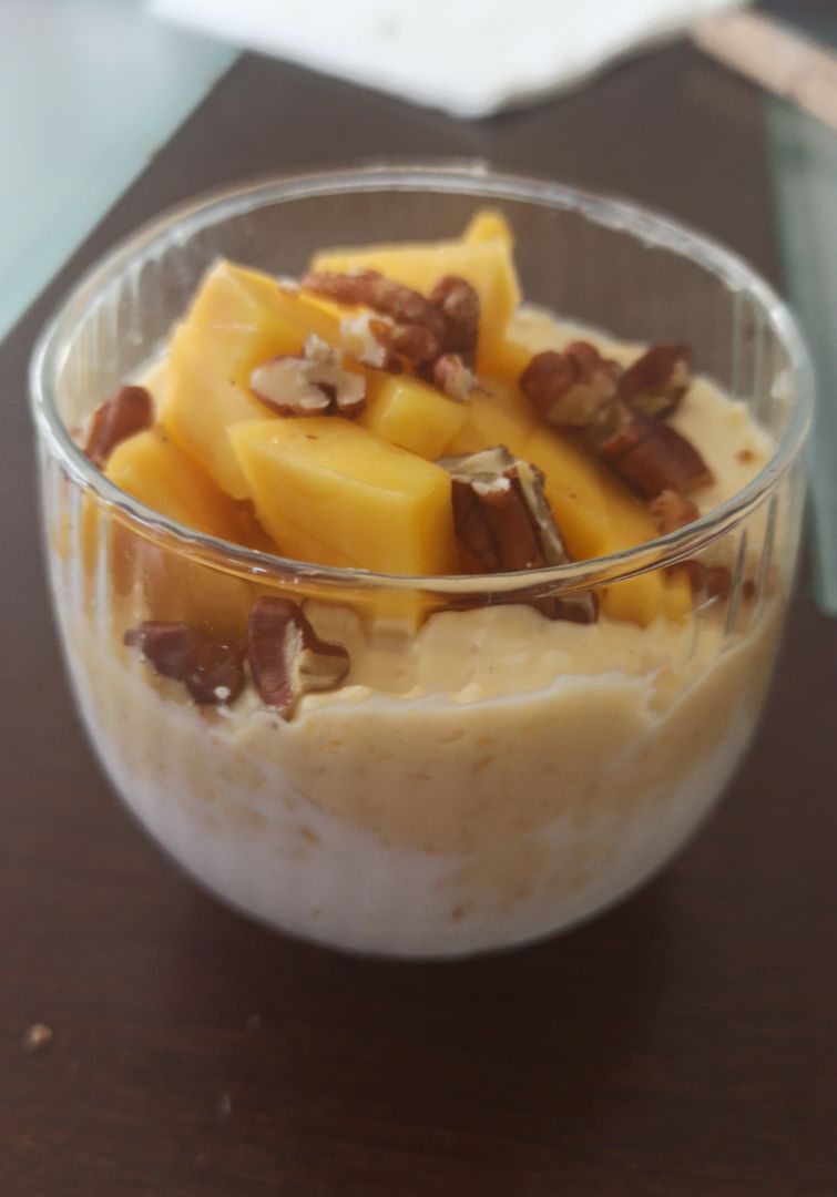 Mousse de mango! Mousse de mango!