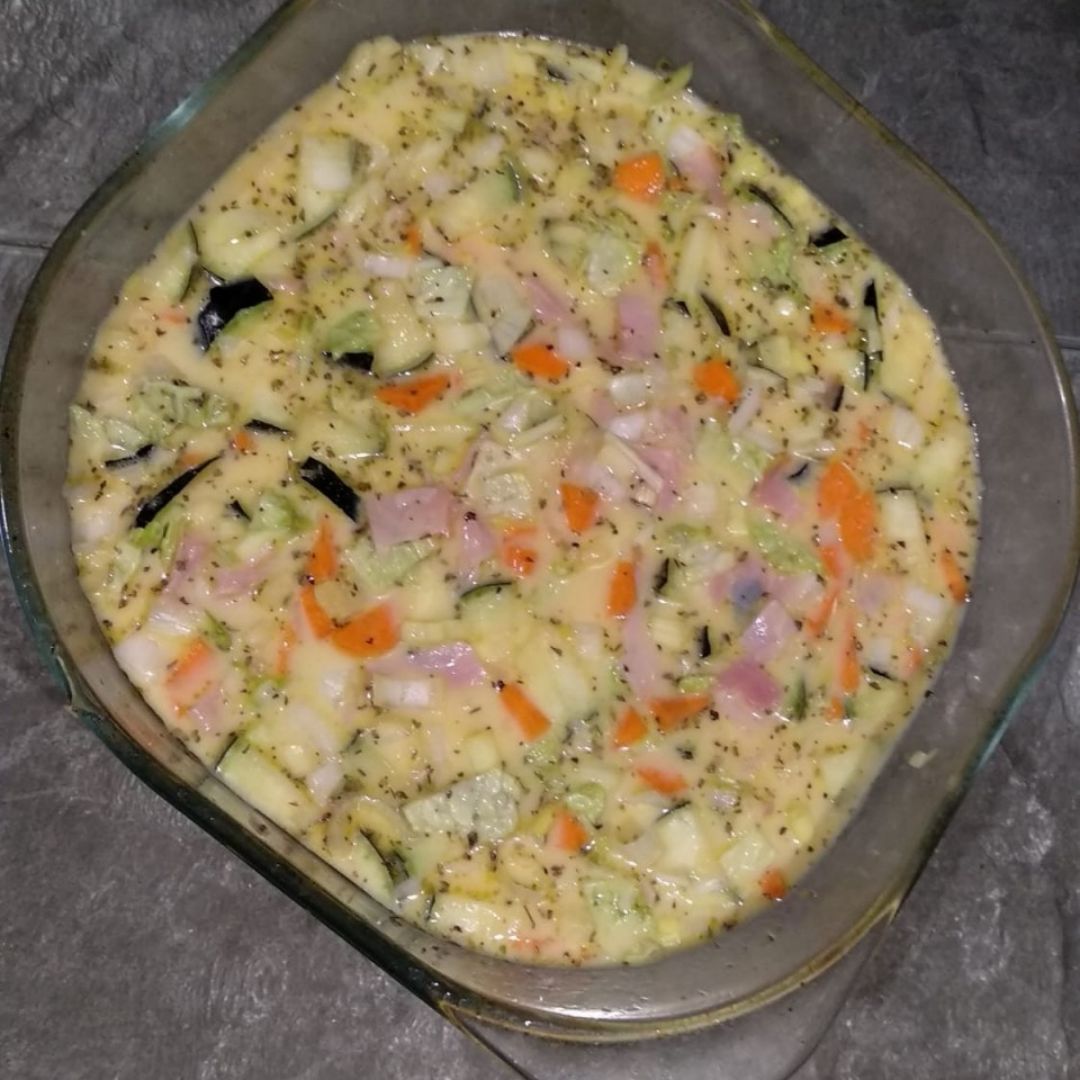 Pastel de verduras Paso 3