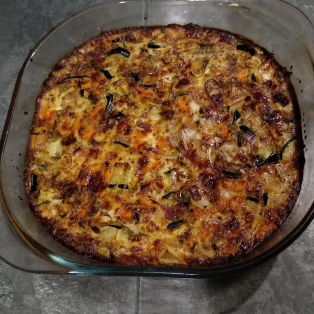 Pastel de verduras Paso 4