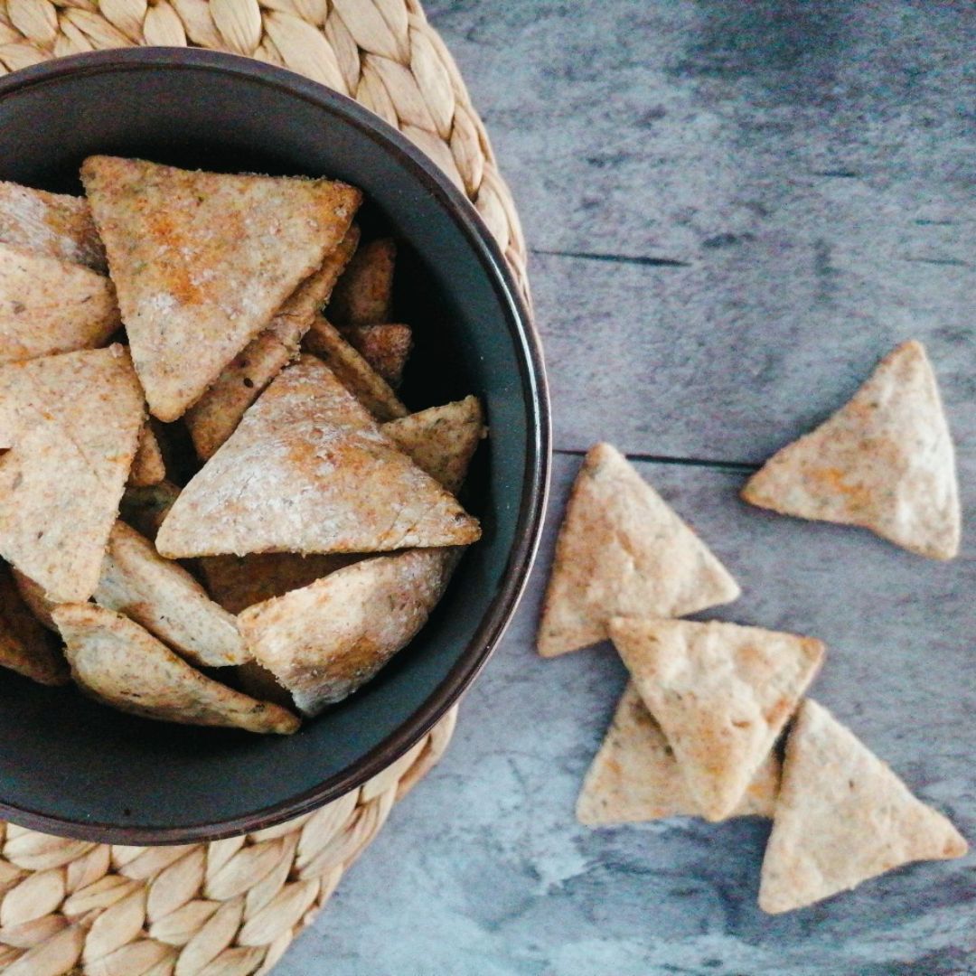 Crackers estilo pizza Crackers estilo pizza
