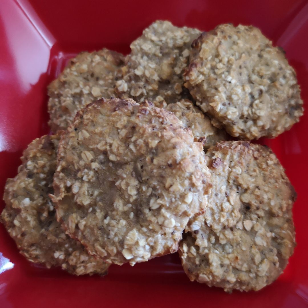 Galletas avena con pera 
