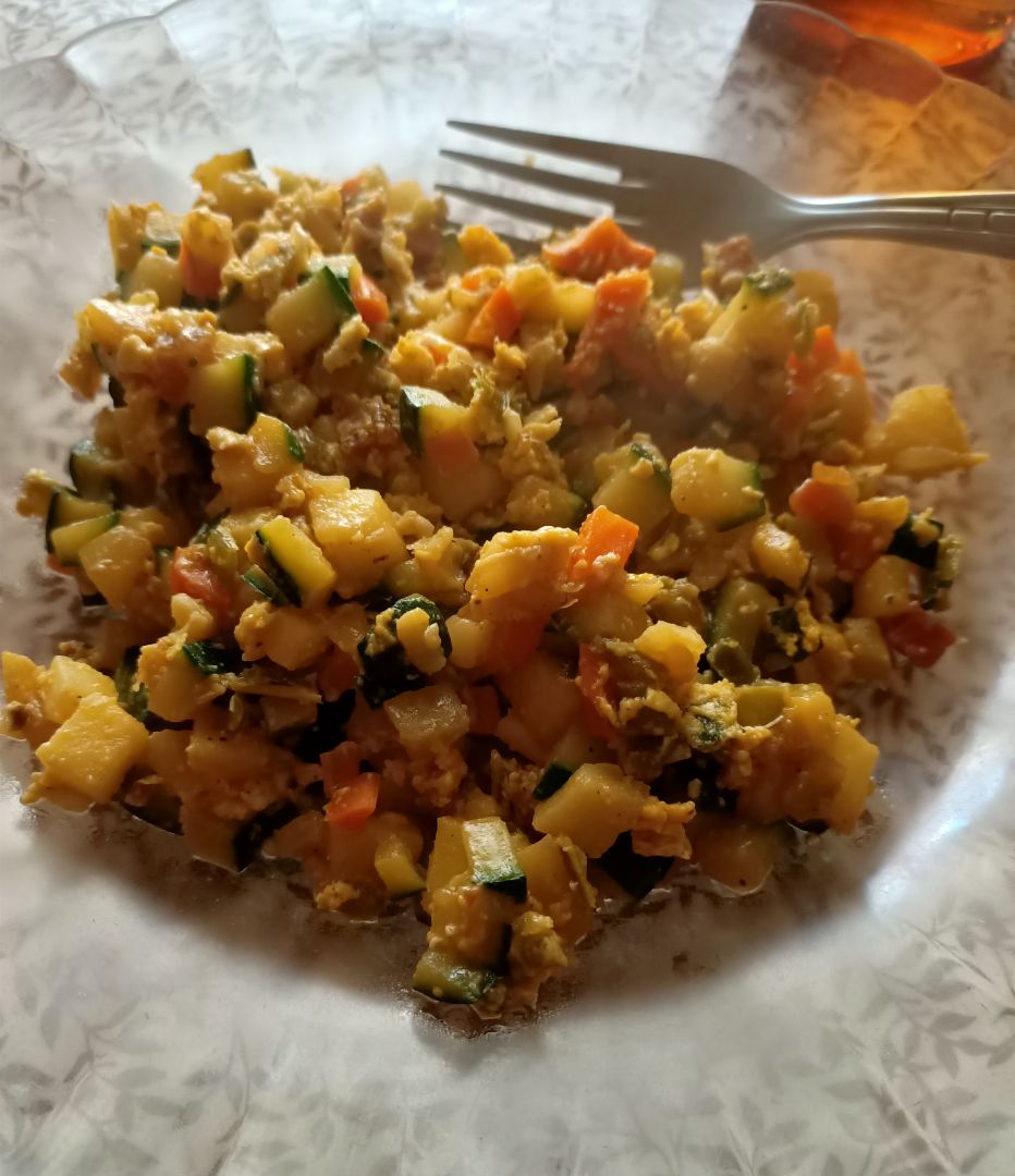 Revuelto de verduras Revuelto de verduras