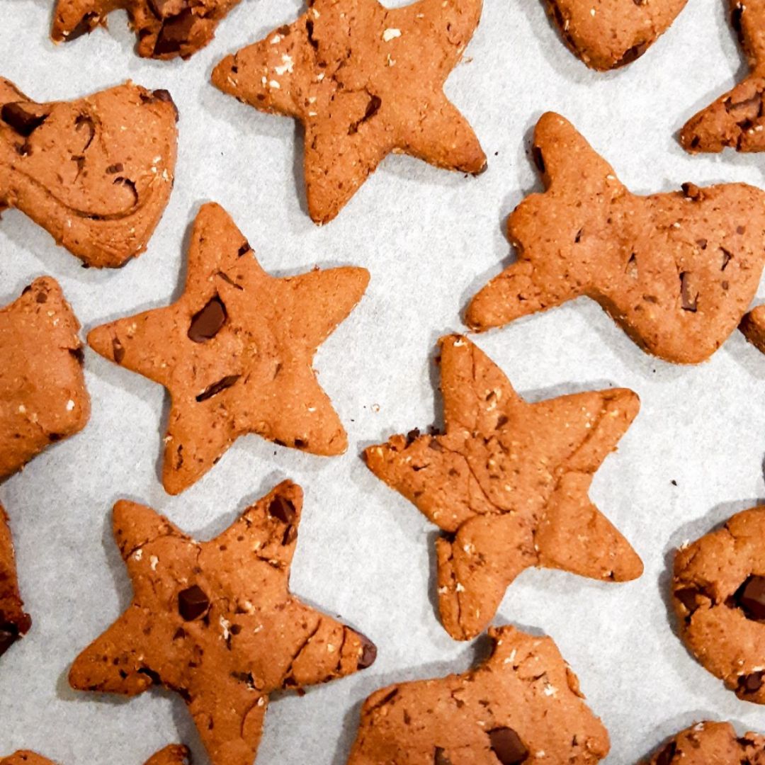 Galletas de avena, avellana y chocolate Galletas de avena, avellana y chocolate