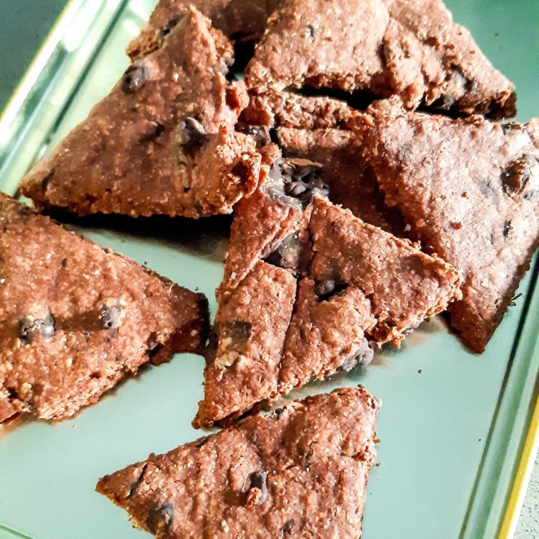 Galletas de avena, avellana y chocolate Paso 5 Galletas de avena, avellana y chocolate Paso 5