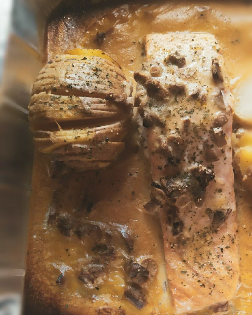 Salmón a la naranja Paso 3