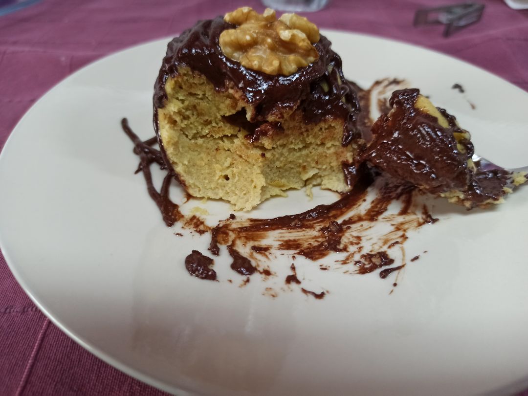 Mugcake de manzana Paso 1 Mugcake de manzana Paso 1