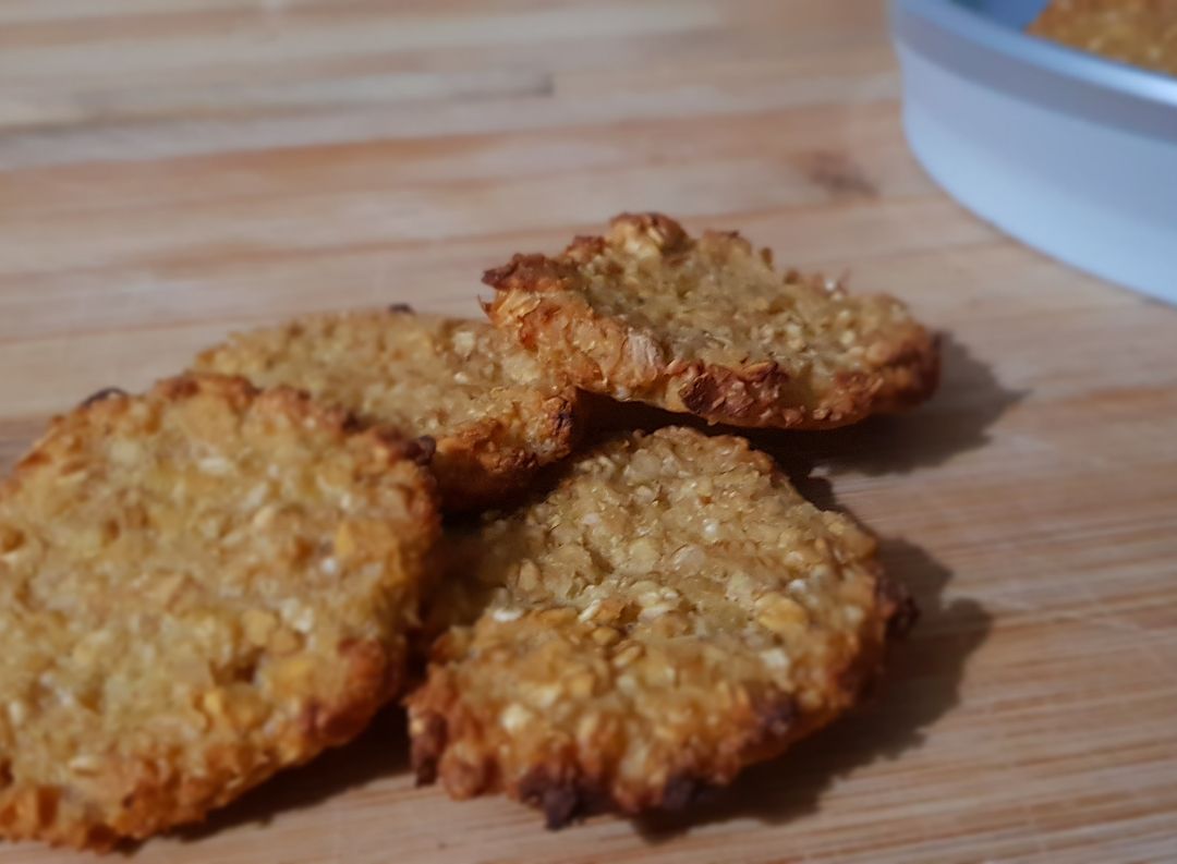Galletas de avena y compota de manzana Galletas de avena y compota de manzana