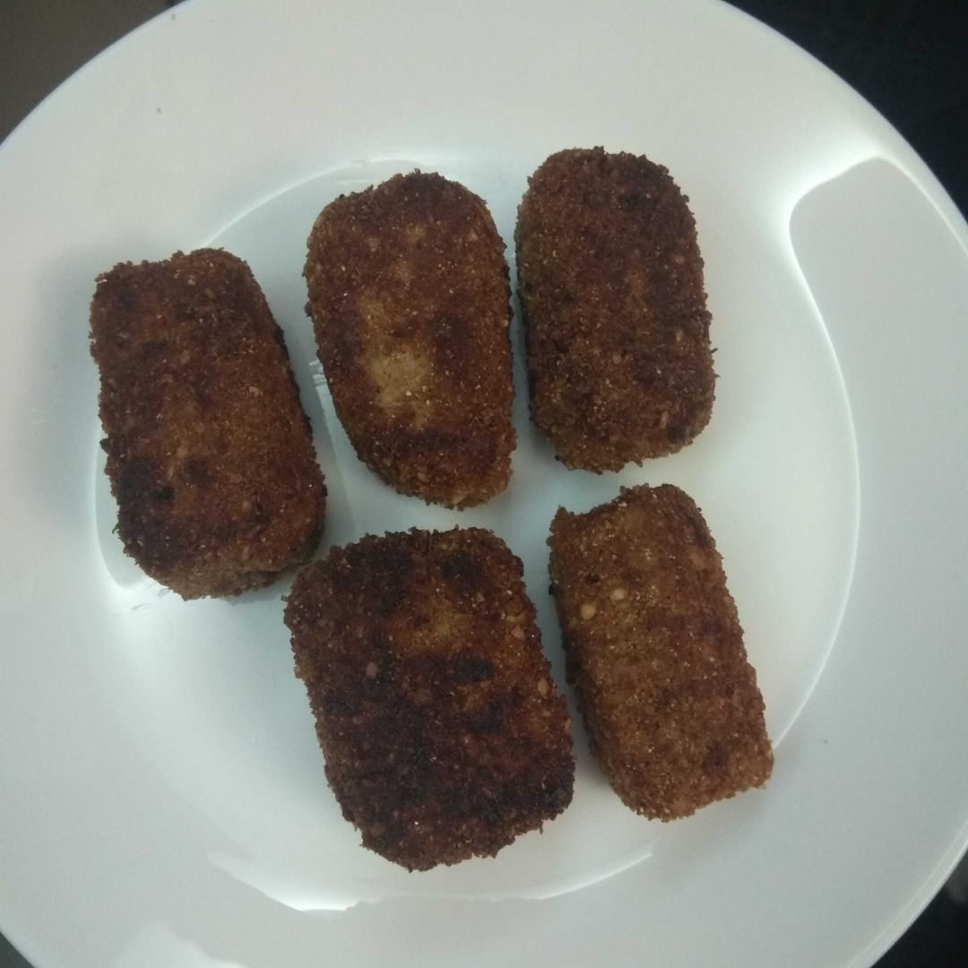 Croquetas integrales de salmón Croquetas integrales de salmón