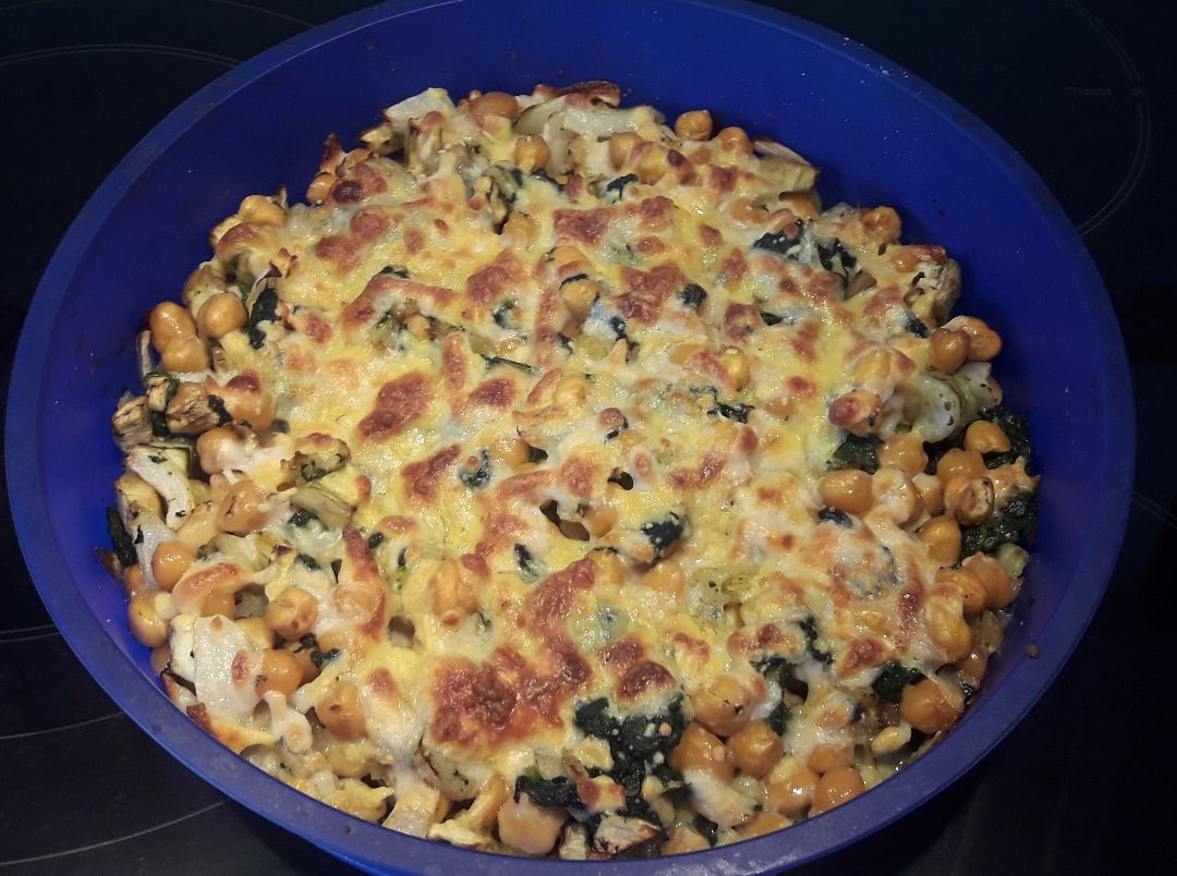 Garbanzos gratinados Garbanzos gratinados