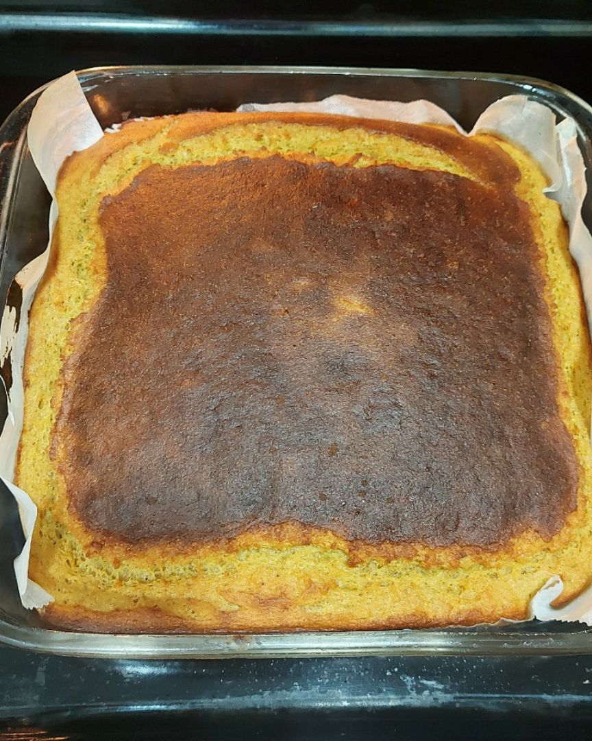 Sobao realfooder de plátano🍌, manzana 🍏y naranja🍊 Paso 5