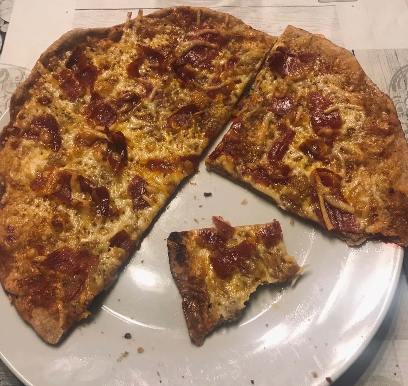 Pizza (jamón y queso)