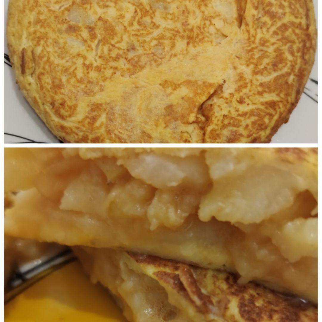 Tortilla prebiótica. Tortilla prebiótica.
