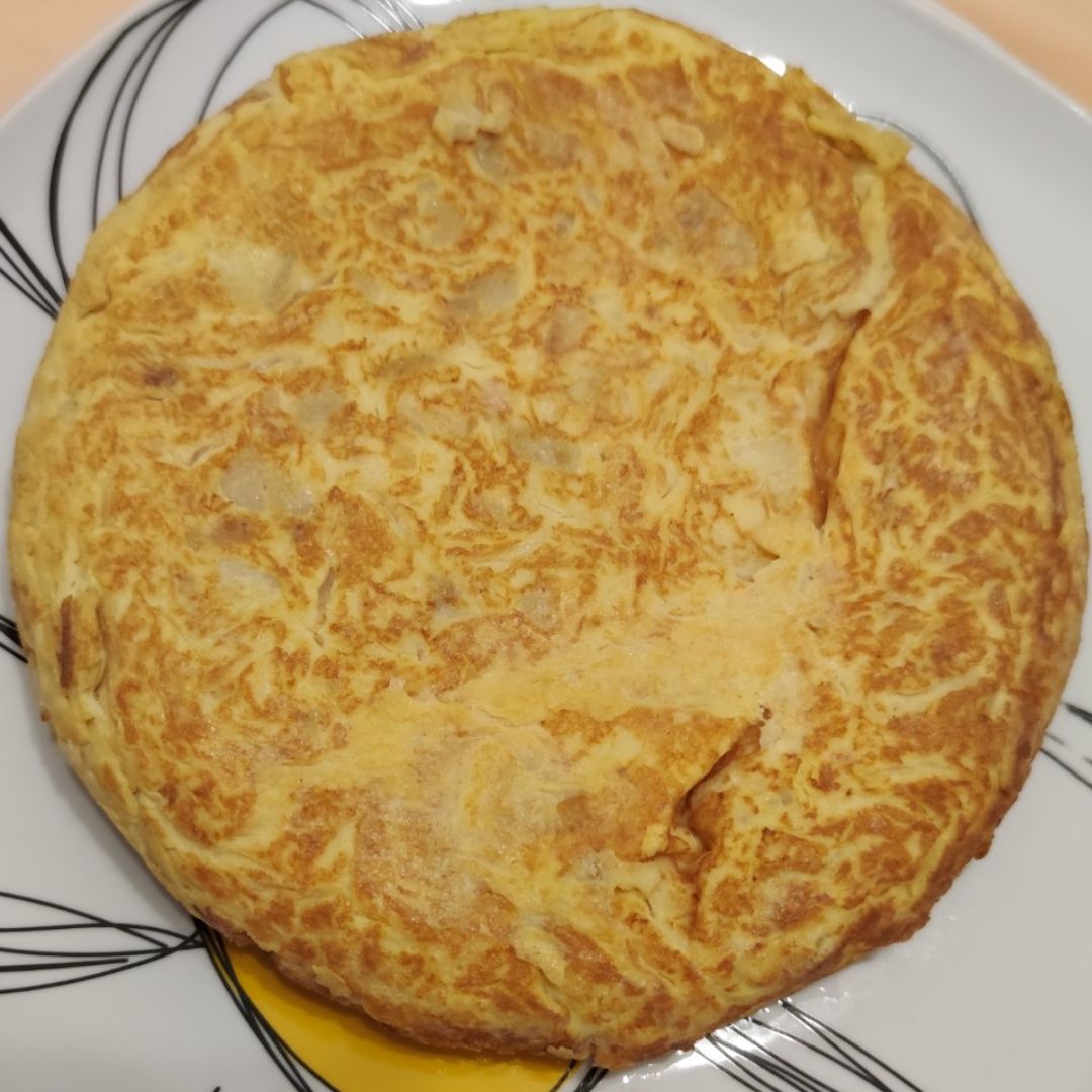 Tortilla prebiótica. Paso 3 Tortilla prebiótica. Paso 3
