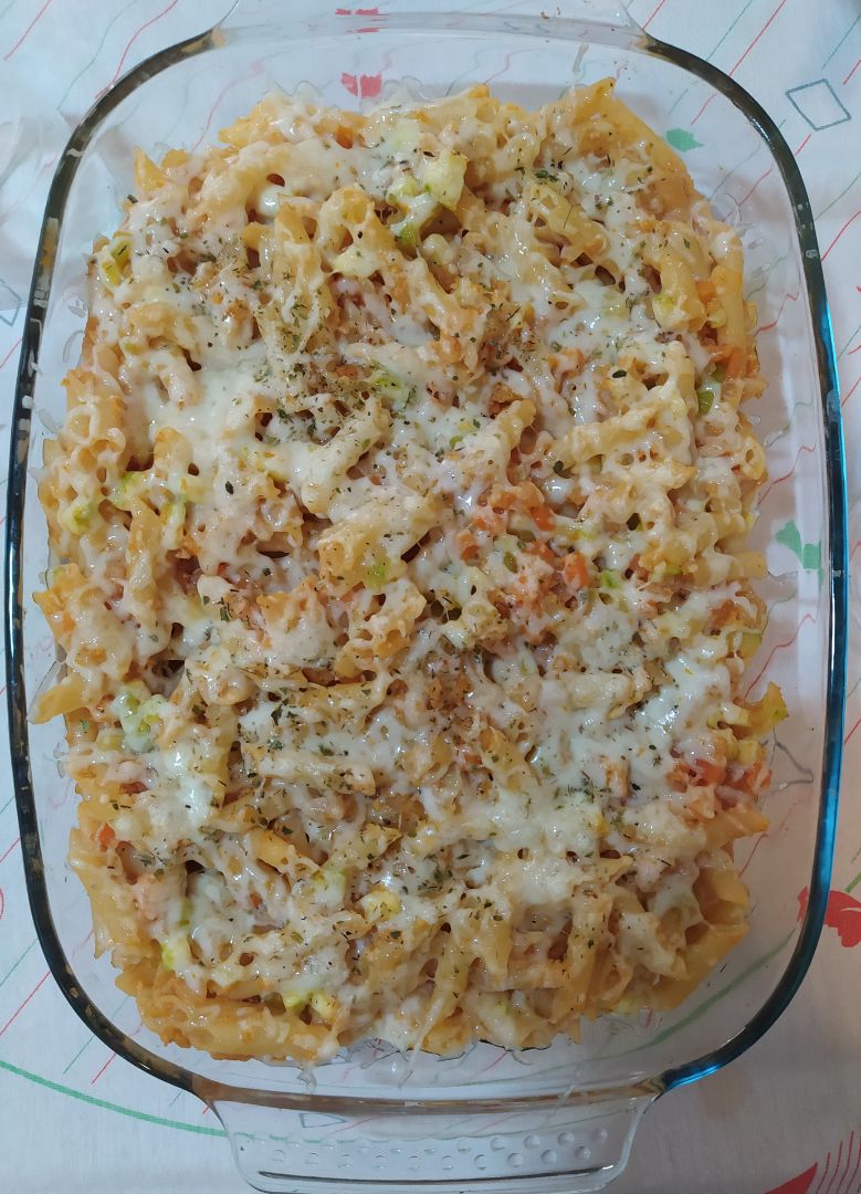 Pasta gratinada Pasta gratinada