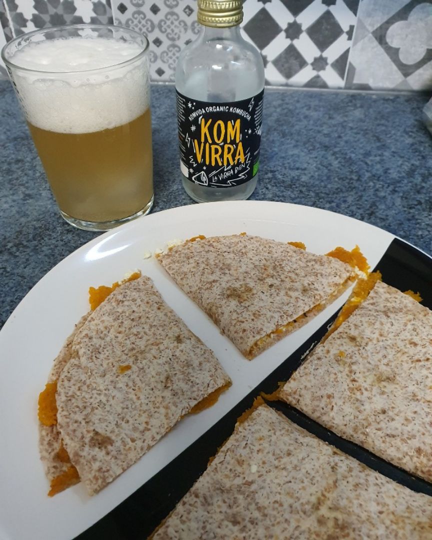 Quesadilla de calabaza