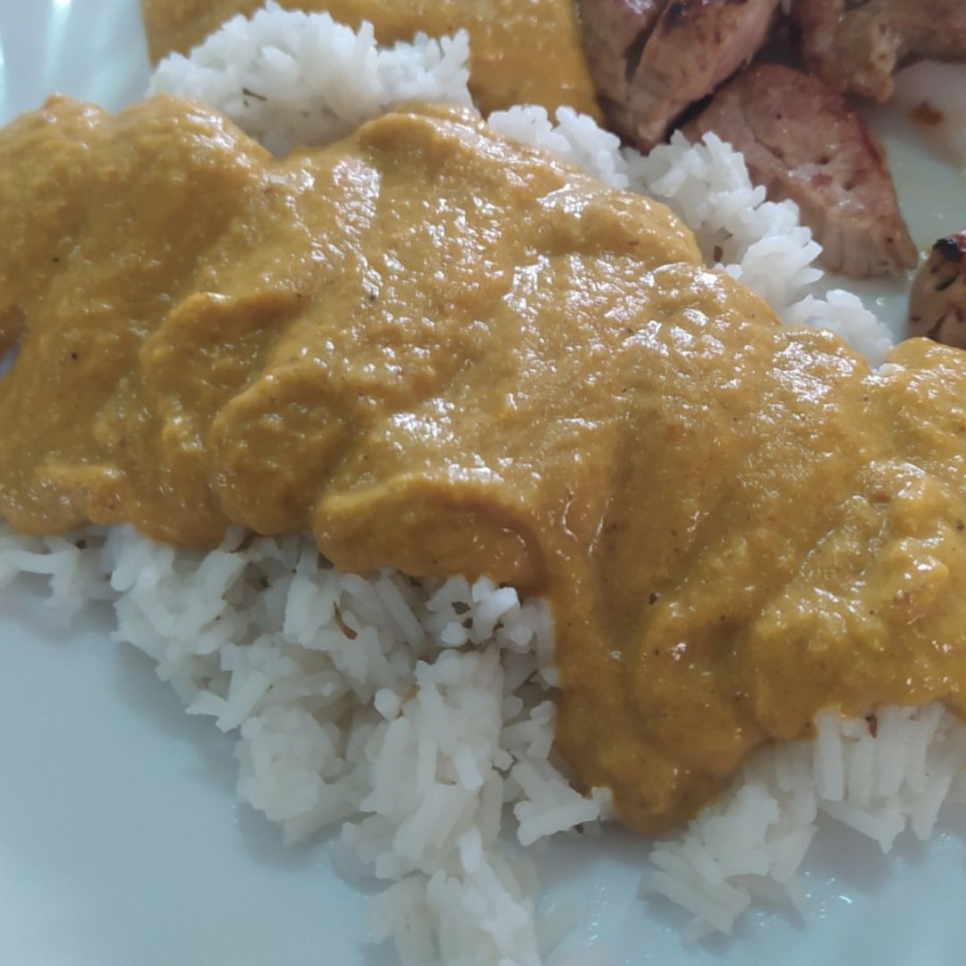Salsa curry de calabaza Salsa curry de calabaza