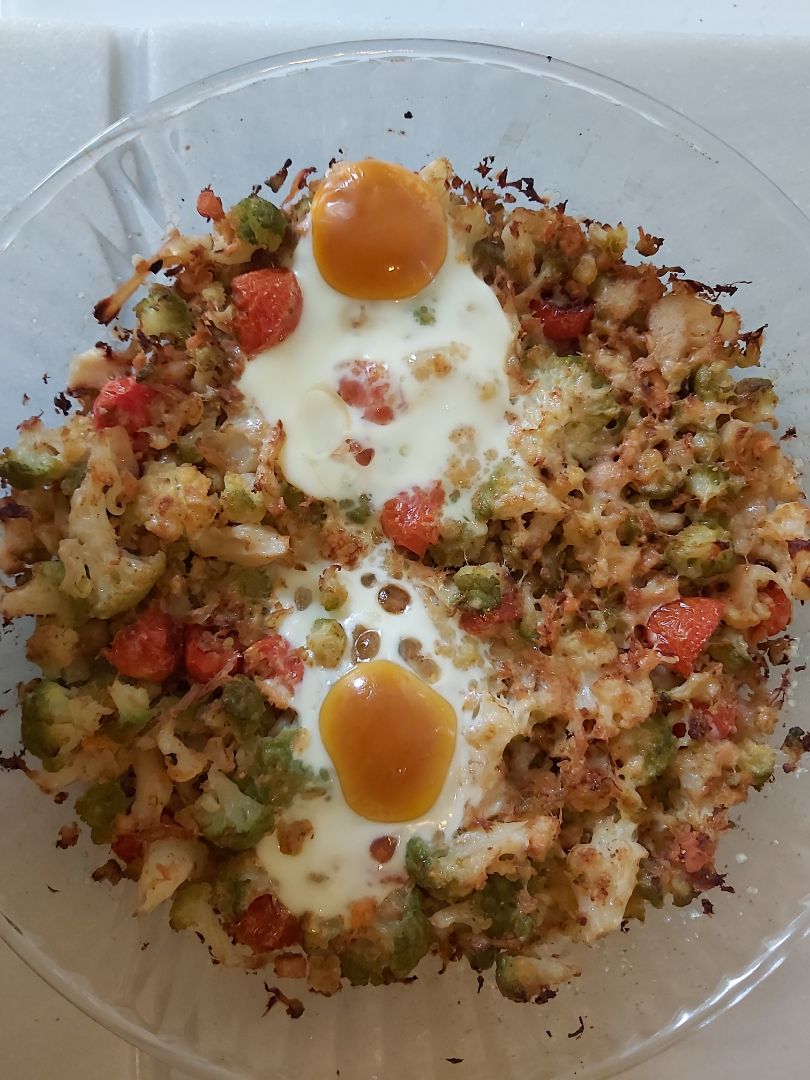 Brócoli con huevo Brócoli con huevo