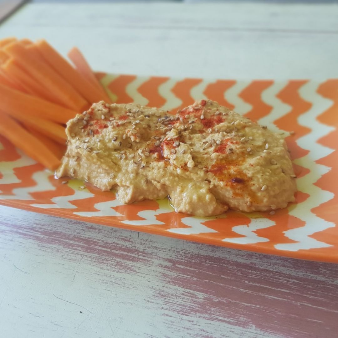 Humus con tahin Paso 4 Humus con tahin Paso 4