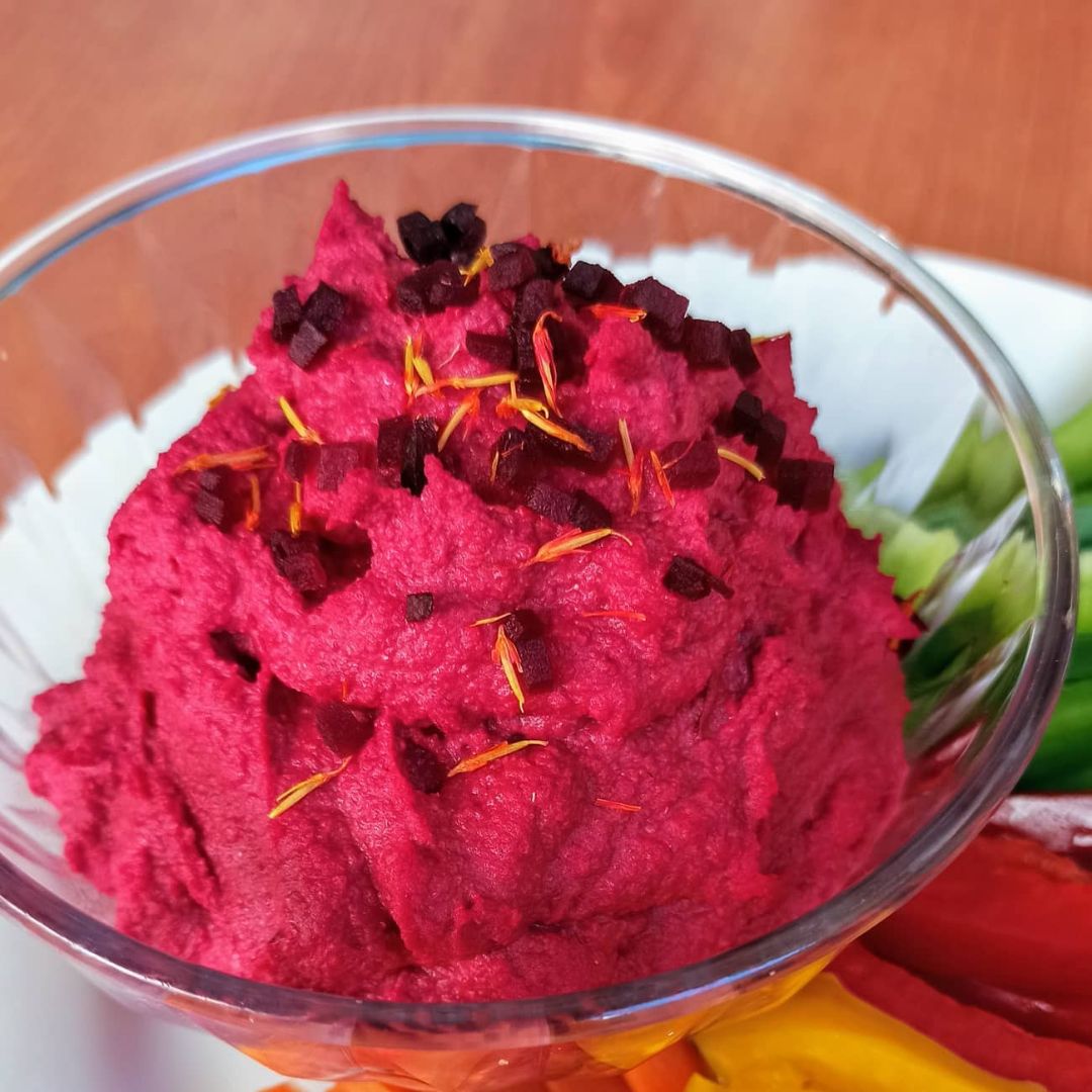 🌸HUMMUS DE REMOLACHA 🌸 Paso 2 🌸HUMMUS DE REMOLACHA 🌸 Paso 2
