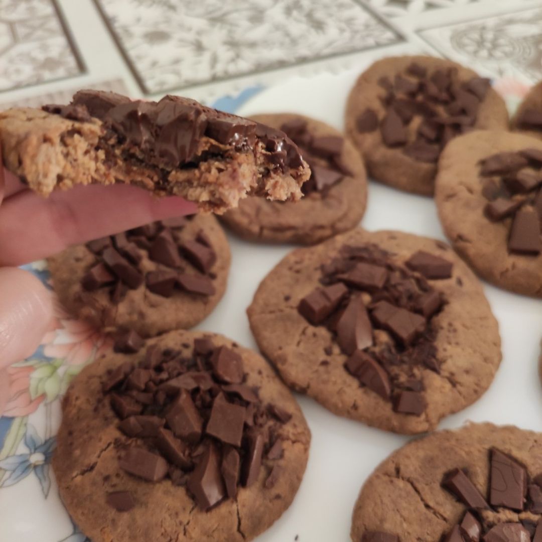 Galletas de garbanzos rellenas