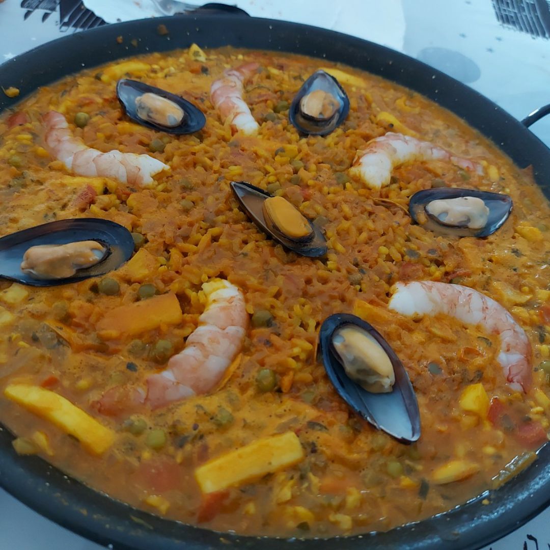 Paella de marisco Paella de marisco