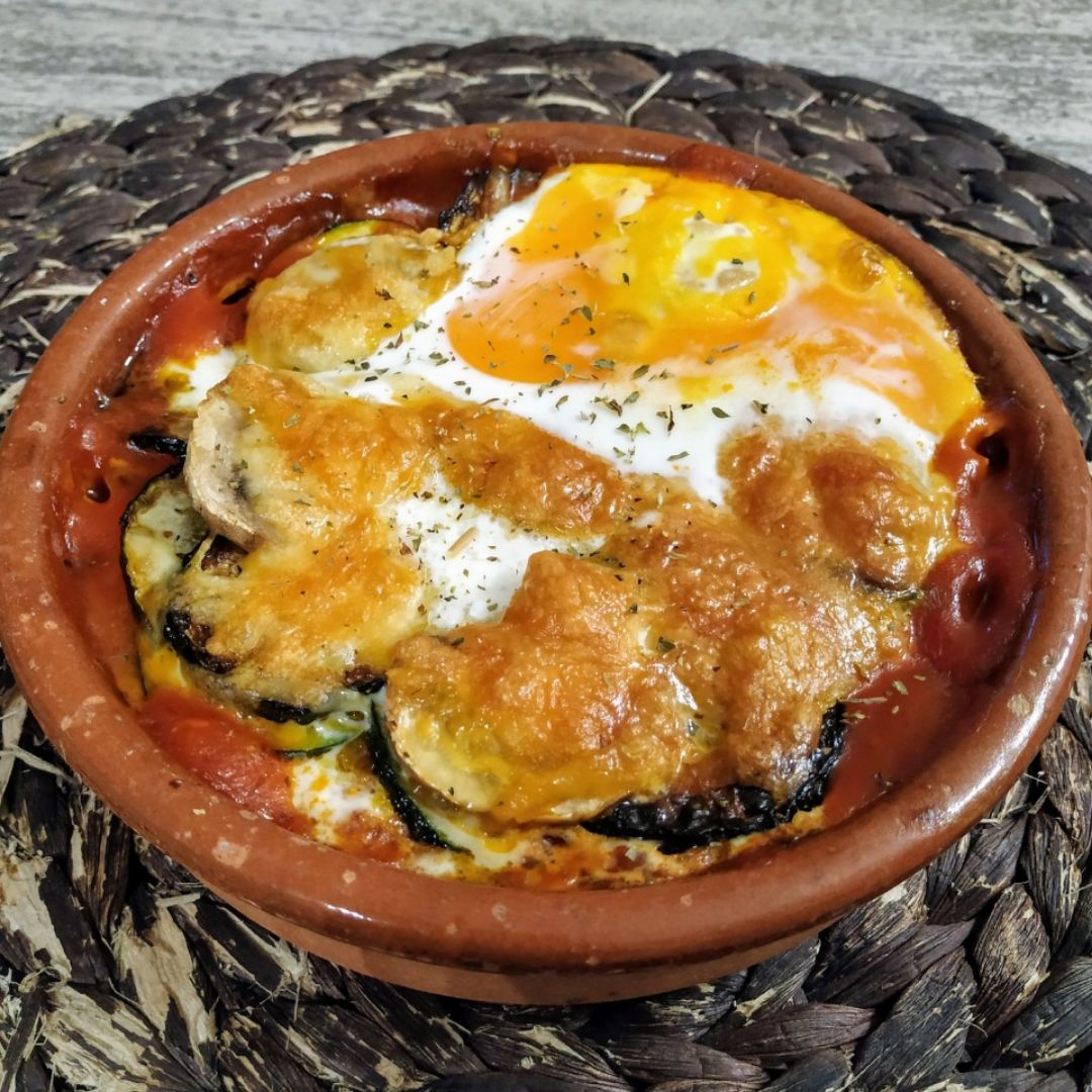 CAZUELITA DE CALABACÍN GRATINADO CAZUELITA DE CALABACÍN GRATINADO