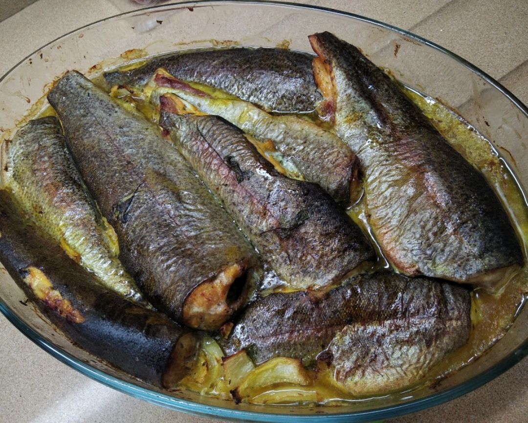 Truchas al horno Truchas al horno