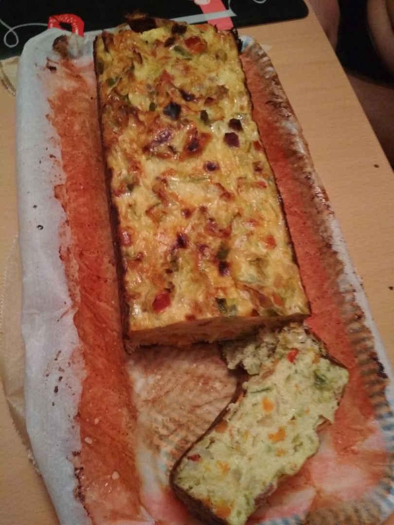Pastel de verduras Pastel de verduras