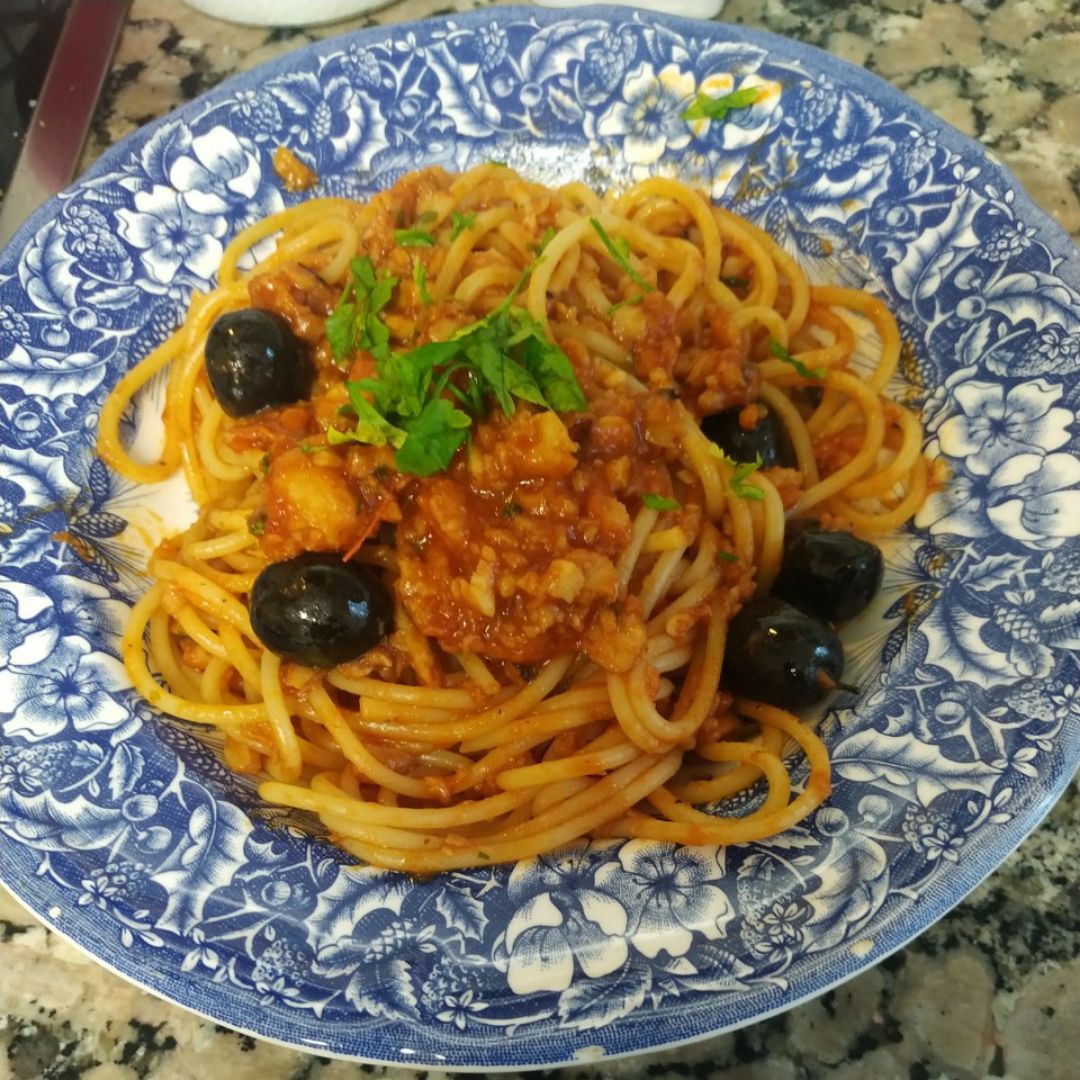 Boloñesa de pescado Boloñesa de pescado