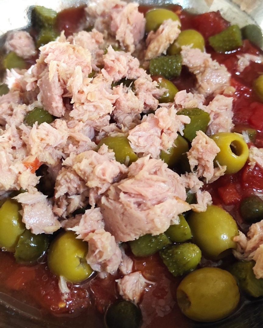 Ensalada murciana a mi manera Ensalada murciana a mi manera