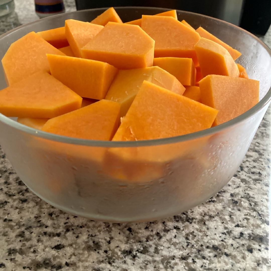 Buñuelos de calabaza vegetarianos al air fryerStep 0