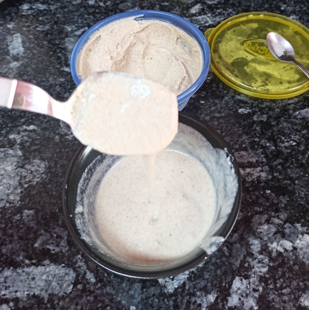 Sirope de chocolate blanco 100% realfood. Paso 3 Sirope de chocolate blanco 100% realfood. Paso 3