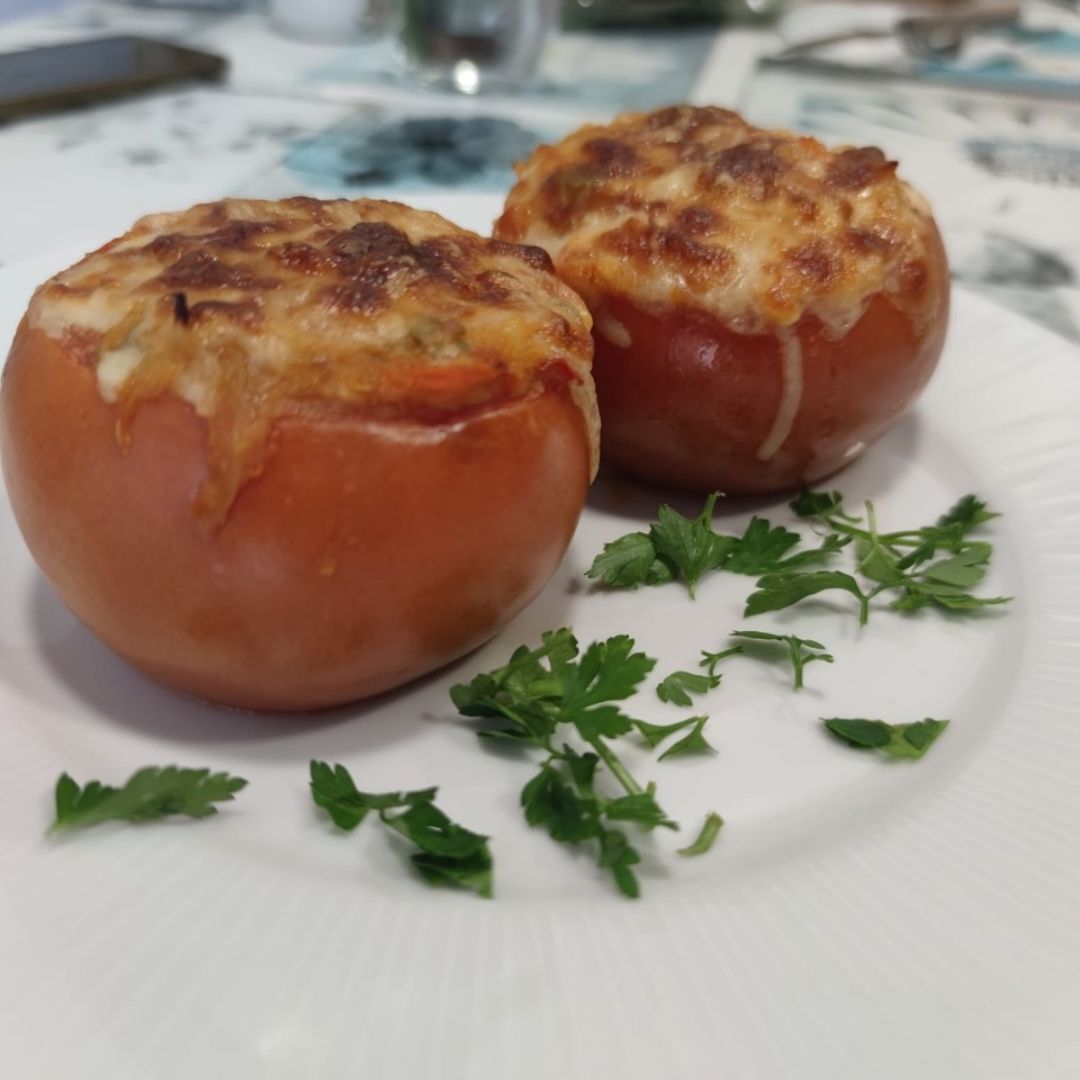 Tomates al horno Tomates al horno