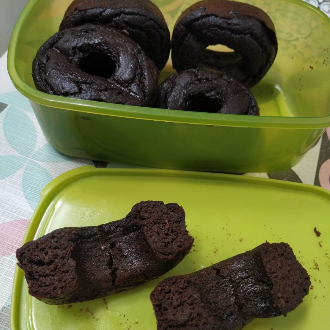 Donuts de calabaza y cacaoStep 0