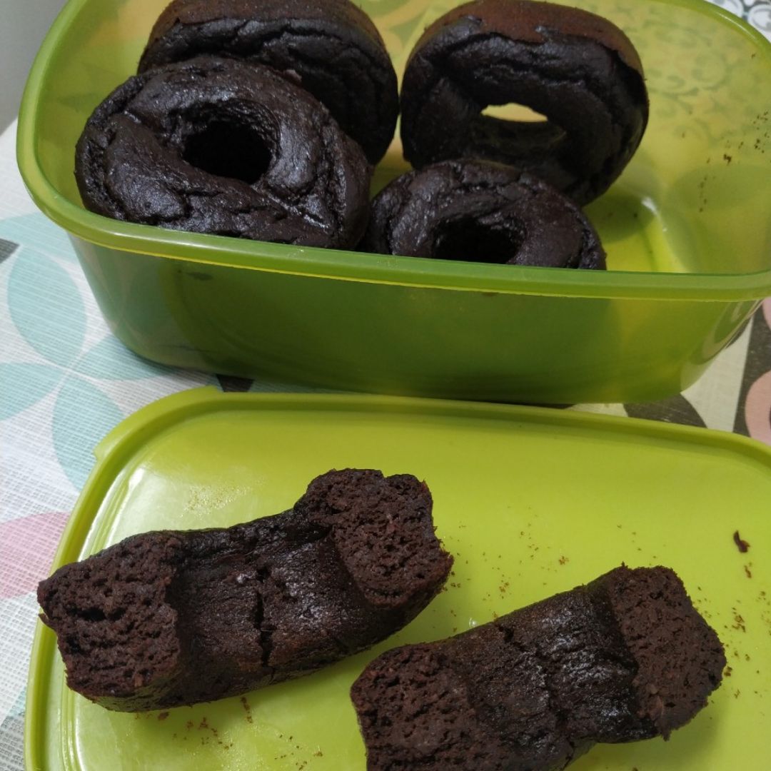 Donuts de calabaza y cacao Paso 4 Donuts de calabaza y cacao Paso 4