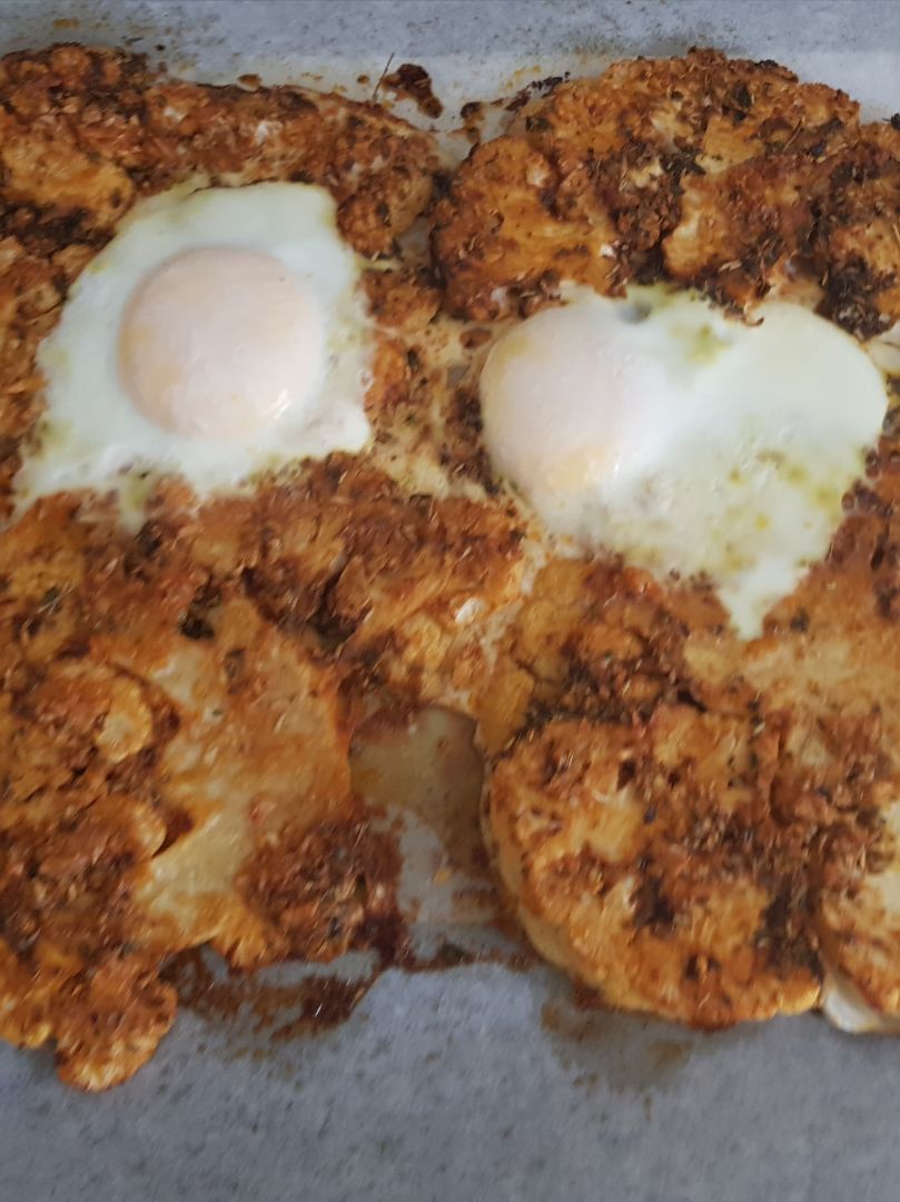 Coliflor al horno Coliflor al horno