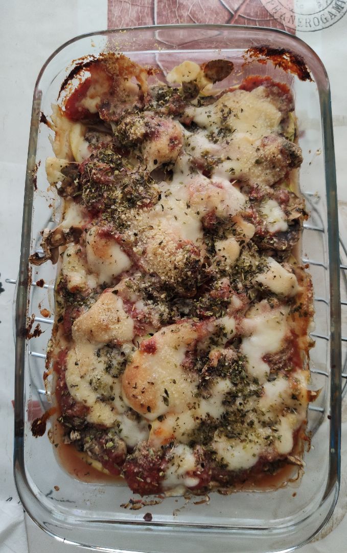 Lasaña verduras sin pasta Lasaña verduras sin pasta
