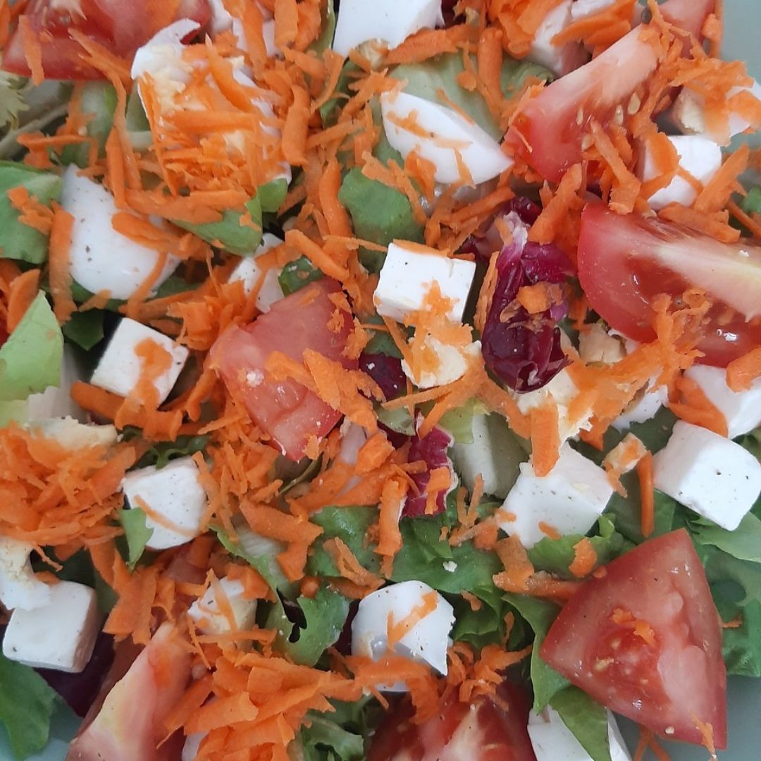 Ensalada con zanahoria Ensalada con zanahoria