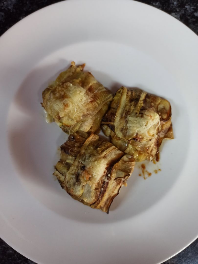 Paquetitos de calabacín con verduras,gorgonzola y frutos secos Paso 4 Paquetitos de calabacín con verduras,gorgonzola y frutos secos Paso 4