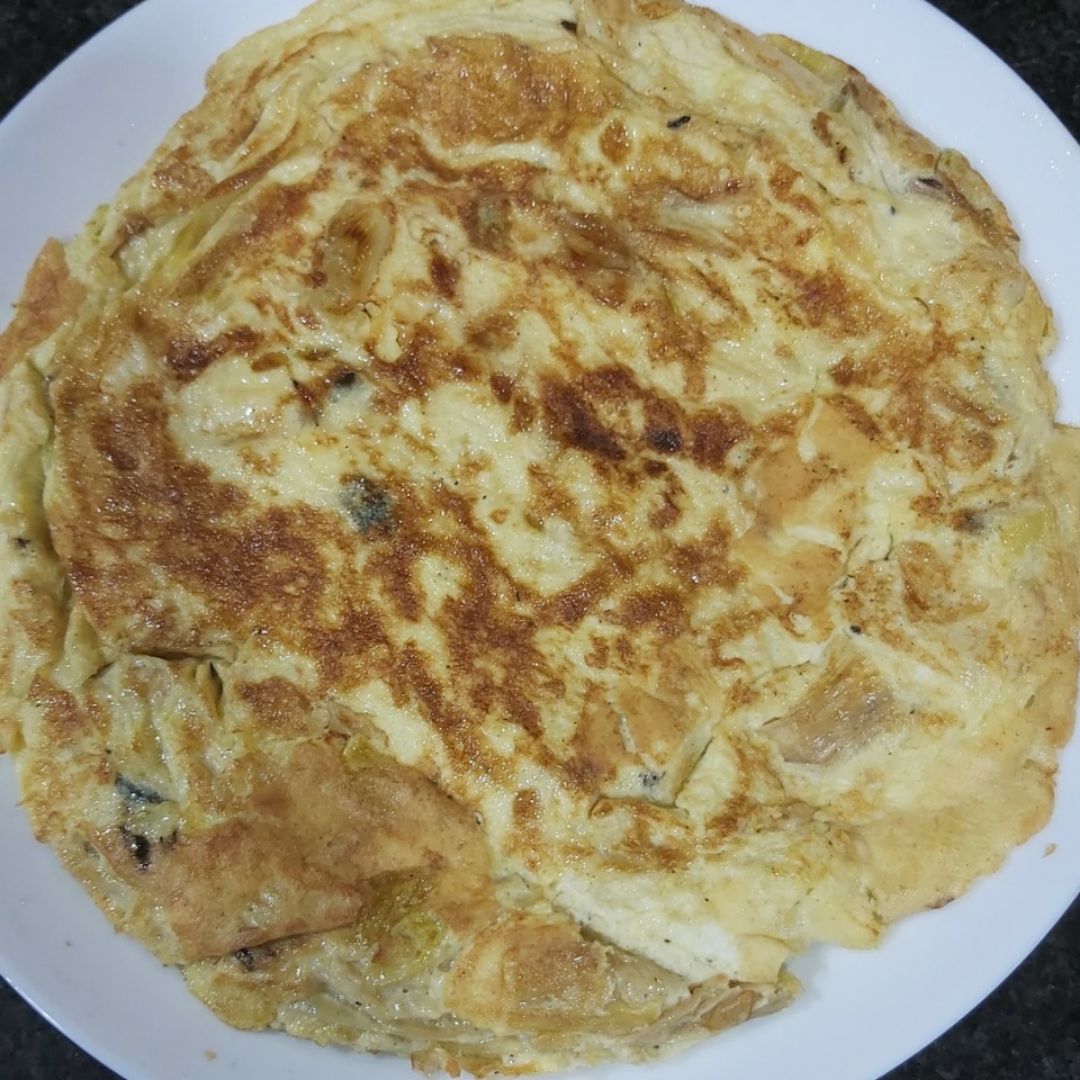 Tortilla de calçots Tortilla de calçots