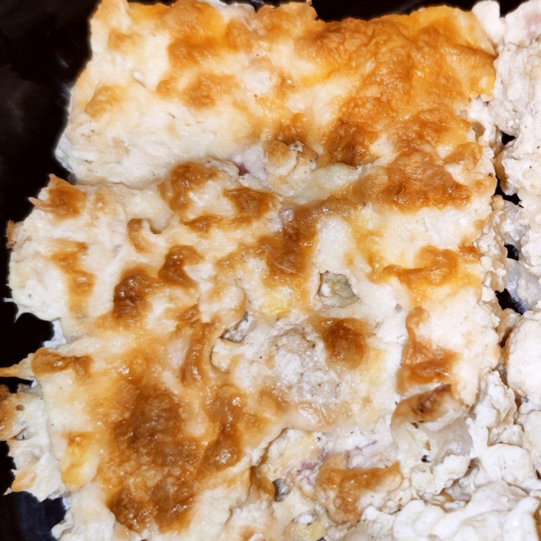 Mac and cheese de coliflor Mac and cheese de coliflor